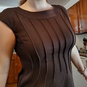 EUC brown dress